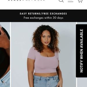 Major iso klassy network square neck bodysuit